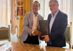 Delegazione argentina in città