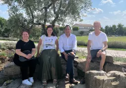 Delegazione argentina in città
