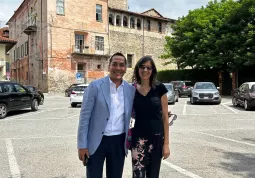 Delegazione argentina in città
