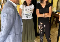 Delegazione argentina in città