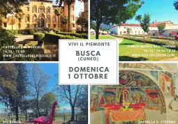 Molte opportunità turistiche domenica prossima a Busca