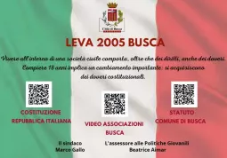 Ai neomaggiorenni sono stati consegnati in forma digitale, con qrcode su cartolina, la Costituzione italiana, lo Statuto comunale di Busca e gli interventi dei rappresentanti delle associazioni di volontariato cittadine