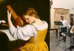 Un evento musicale con Angelo De Leonardi, baritono, e Pierluigi Ostuni, tiorba e chitarra, accompagna la visita alla mostra L’altra Metà. La donna nell’arte