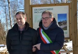 Inaugurazione parco-giochi Girotondo inclusivo