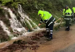  Monitoraggio del territorio per tre giorni consecutivi nel maggio scorso a causa della pioggia intensa, soprattutto sul territorio collinare e di Valmala