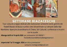 Visite guidate gratuite alle cappelle dei Biazaci martedì 28 e giovedì 30 maggio, dalle ore 10 alle 17