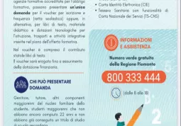 Entro il 28 giugno la domanda per il voucher scuola 