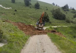 La Strada dei Cannoni è chiusa per lavori di messa in sicurezza e realizzazione di slarghi e piazzole 