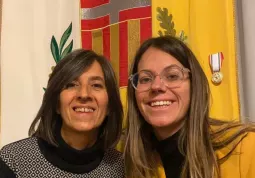 La neo vice-presidente Alessandra Boccardo e la la vice-sindaca e assessora ai Servizi sociali Beatrice Aimar