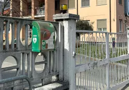 Postazione Dae in via Pes di Villamarina