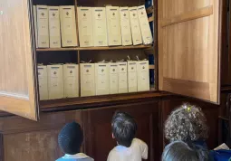 	I bambini della Scuola dell’Infanzia “Carducci” in visita al Palazzo Municipale di Busca