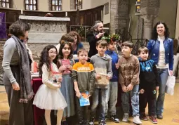 La premiazione degli alunni al Concorso Internazionale di poesia “L’allorino di Dante” a Ravenna