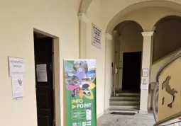 L'Info Point al piano terra del Palazzo Comunale
