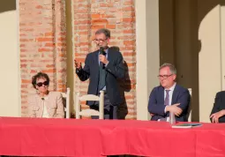 L'intervento del figlio dell'artista Simone Fissore