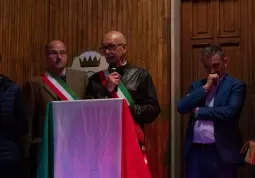 Il discorso del Sindaco di Busca Ezio Donadio