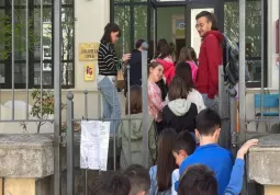 L'arrivo dei bambini in Biblioteca