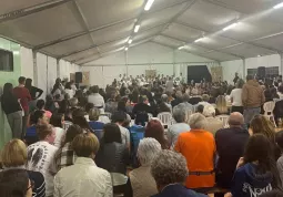 Il pubblico durante l'esibizione
