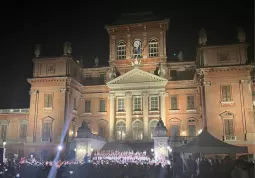 L'esibizione dei giovani musicisti a Racconigi