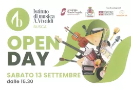 L'Open Day sabato 13 settembre