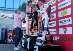 L'assessore allo Sport Diego Bressi durante le premiazioni