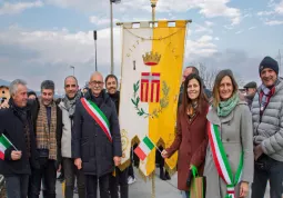 L'amministrazione comunale e la sindaca di Vottignasco