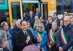 L'intervento del presidente della Regione Piemonte Alberto Cirio 
