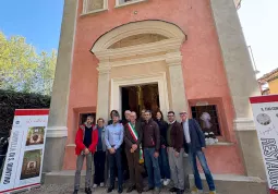 L'amministrazione comunale e il gruppo dell'associazione San Quintino