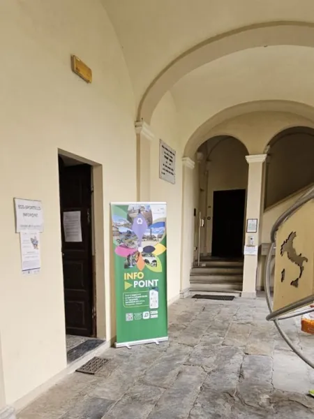L'Info Point al piano terra del Palazzo Comunale