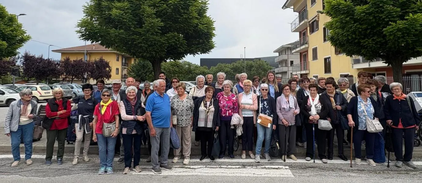 Il gruppo in partenza