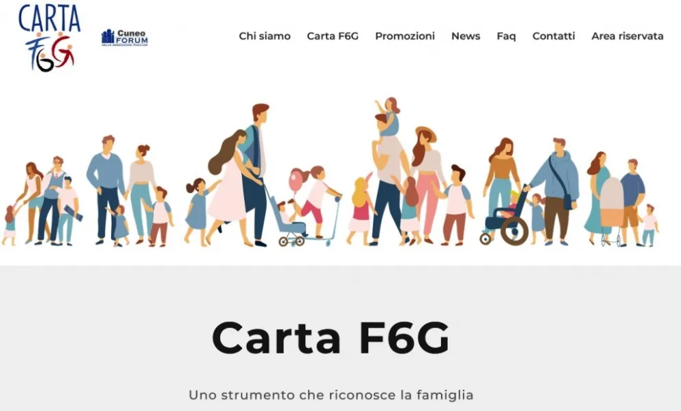 Carta F6G del Forum Famiglie è anche una app e si arricchisce di nuove convenzioni 