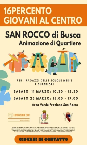 Al via l’animazione di quartiere a San Rocco