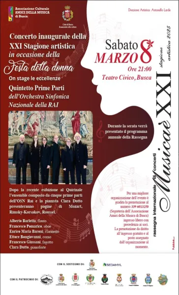 Programma del concerto