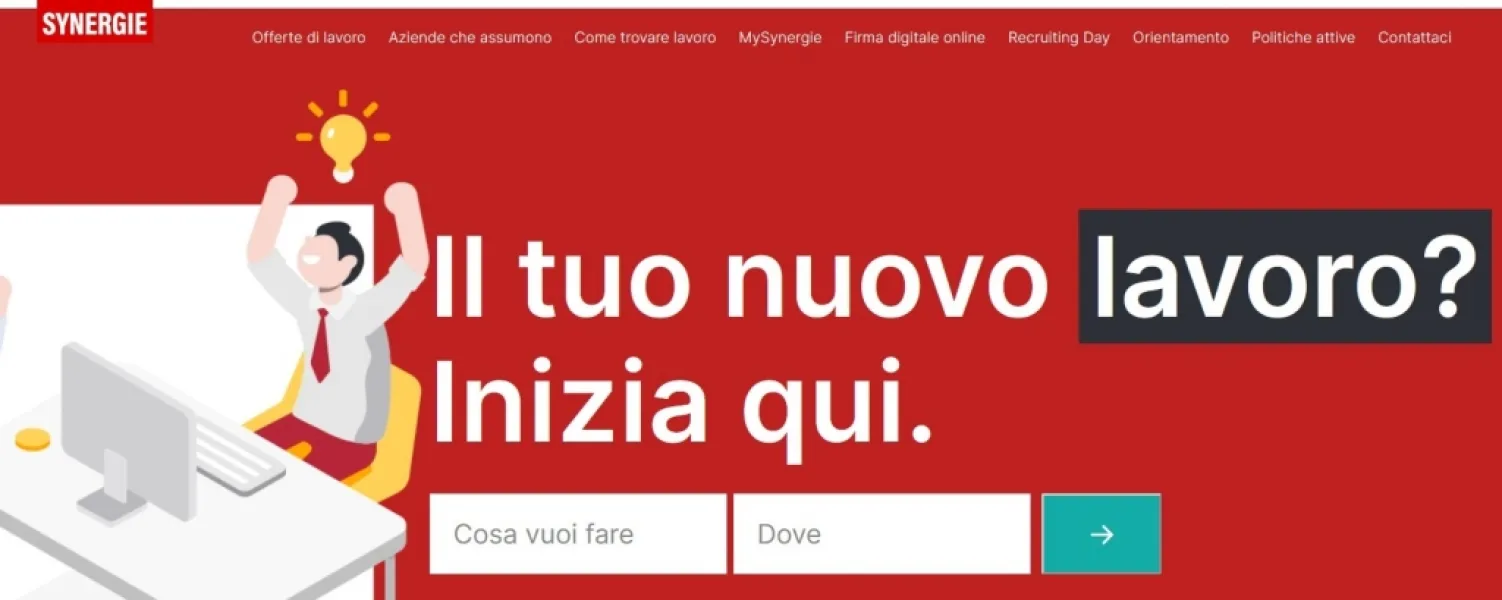 Le  offerte di lavoro di  Synergie Italia sul territoro locale