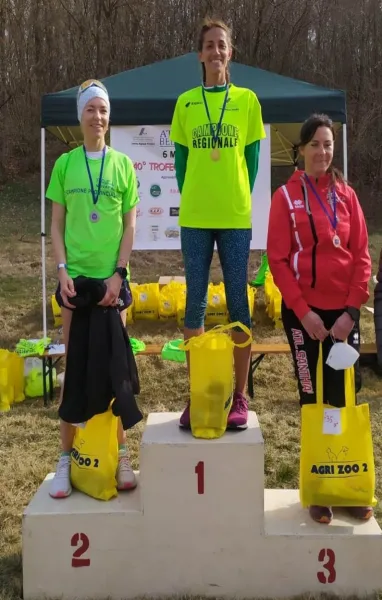Ramona Bertaina campionessa regionale SF35 e 2^ donna assoluta