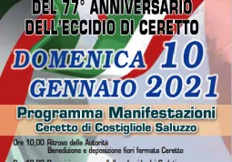 La commemorazione avverrà in forma non pubblica
