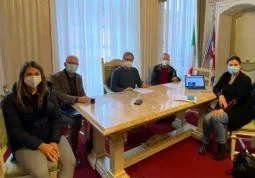 La firma della convenzione fra Comune e associazione Igenium avvenuta nello scorso novembre