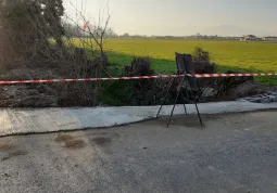 Intervento stradale in frazione San Rocco
