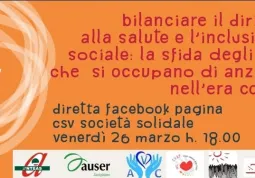 L'associazione buschese protagonista sul tema “Bilanciare il diritto alla salute e all’inclusione sociale: la sfida degli Ets che si occupano degli anziani nell'era Covid