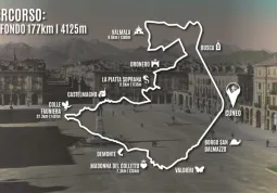 Il percorso della granfondo