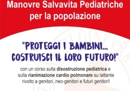 Venerdì 2 luglio lezione formativa sulle manovre salvavita pediatriche 