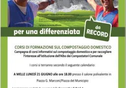  	Compostaggio domestico lunedì a Melle per i residenti a Valmala 