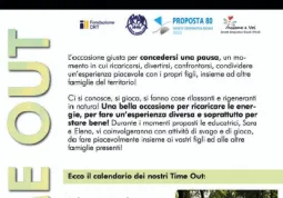 'Time out' sabato 4 e sabato 25 settembre nel parco di Villa Ferrero