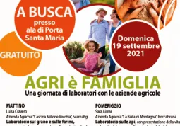 Domenica 19 settembre  'Agri è famiglia'