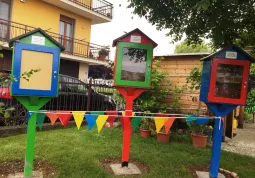 Sabato inaugurazione della piccola biblioteca nel Giardino dell'Infinito