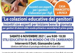 Colazione educativa il 6 novembre in Casa Francotto