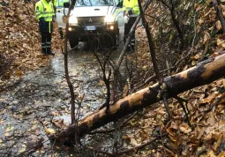 In questi giorni di pioggia intensa la Protezione civile comunale ha costantemente monitorato il territorio