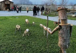 Il 6 e il 9 gennaio aperture gratuite del parco museo con il presepe gigante