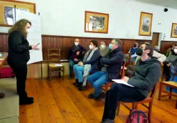 Un momento del primo incontro del 15 gennaio scorso