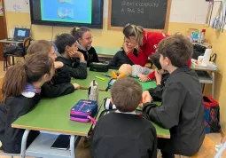 Iniziativa del Comune e dalla Cri Busca in  collaborazione con l'associazione Idee.comunità e con l’istituto scolastico comprensivo 