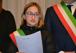 La sindaca jr ha letto il suo discorso di insediamento